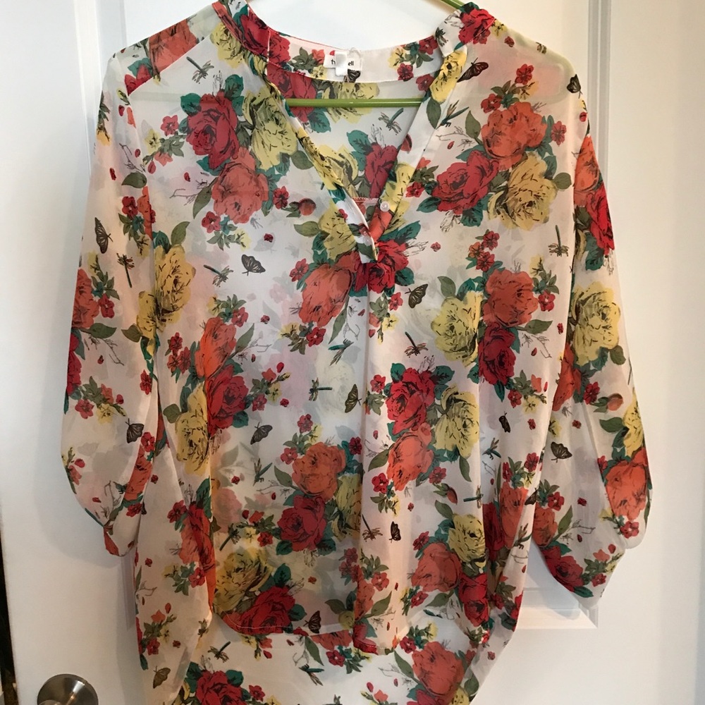 Floral blouse